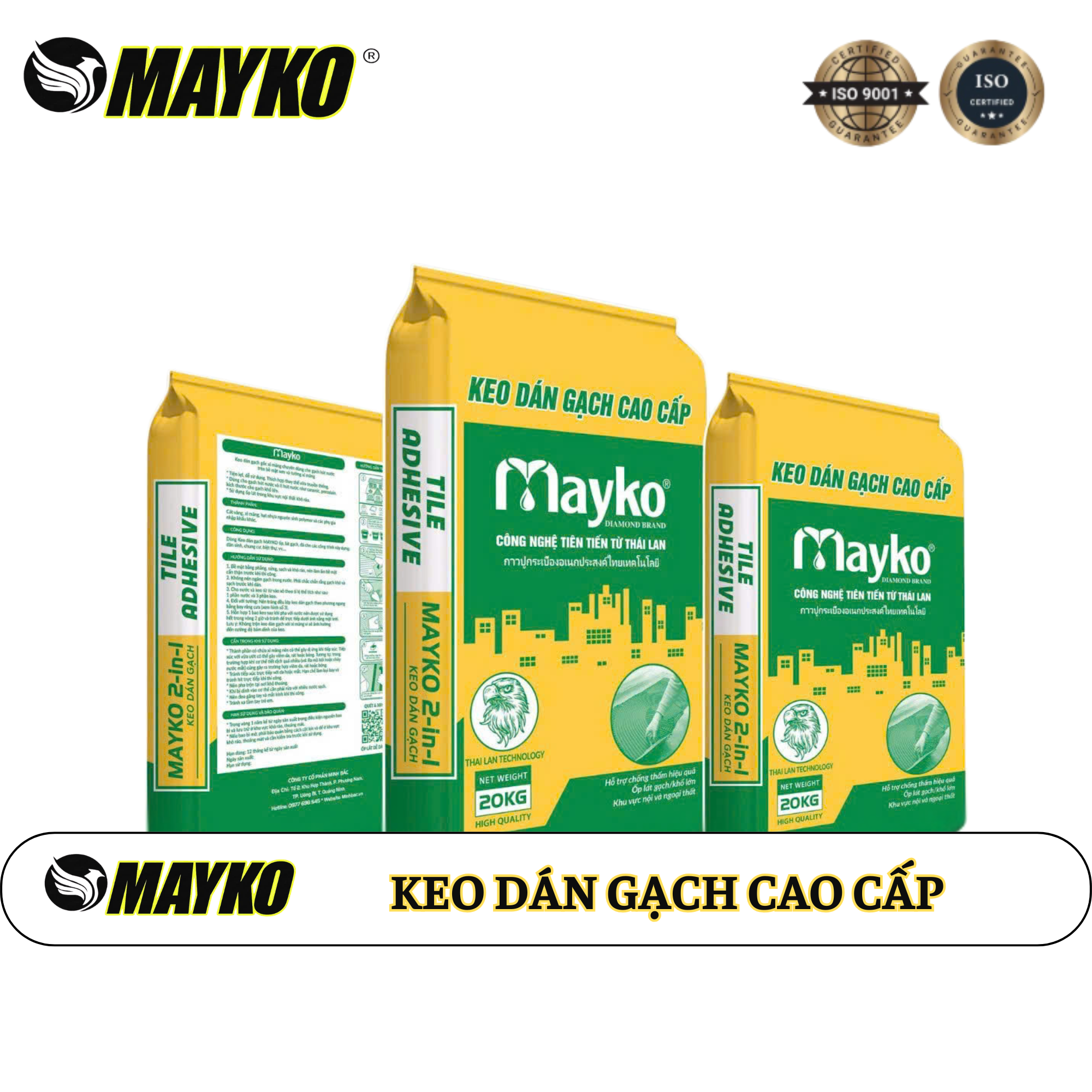 KEO DÁN GẠCH CAO CẤP MAYKO