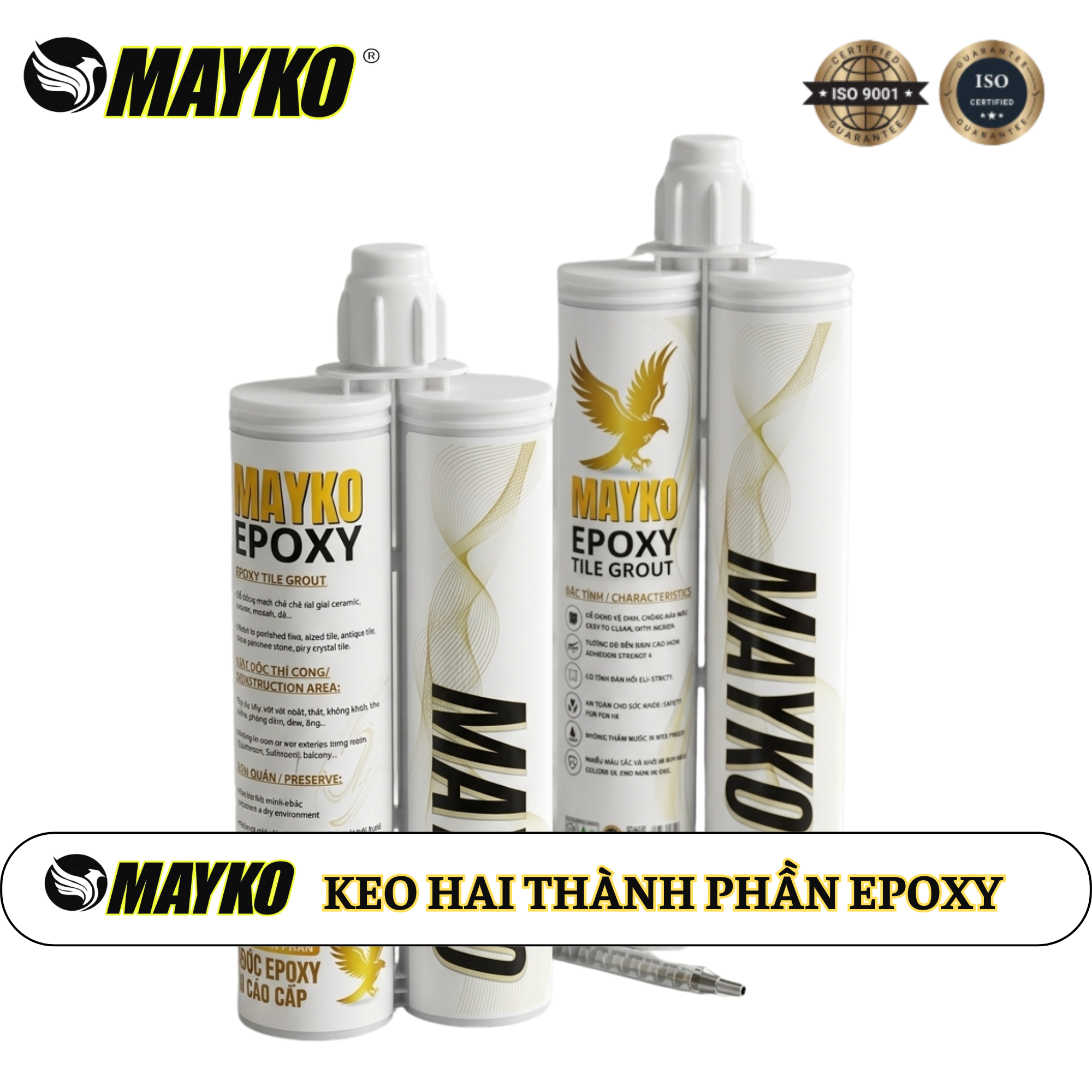 KEO CHÍT MẠCH EPOXY HAI THÀNH PHẦN MAYKO