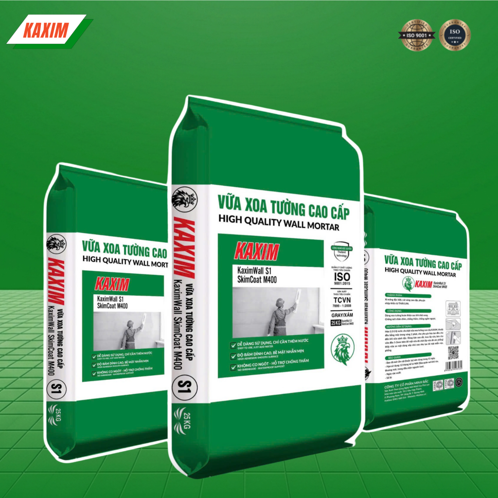 VỮA XOA TƯỜNG CAO CẤP KAXIM